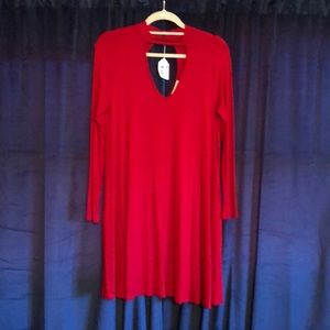 Choker style swing dress